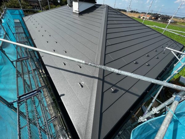 つくばみらい市　A様邸　屋根葺き替え工事
