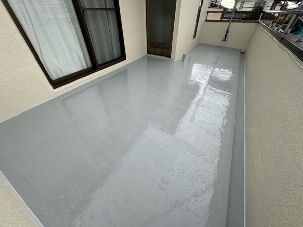 阿見町　Y様邸　雨漏れ（ベランダ防水）工事