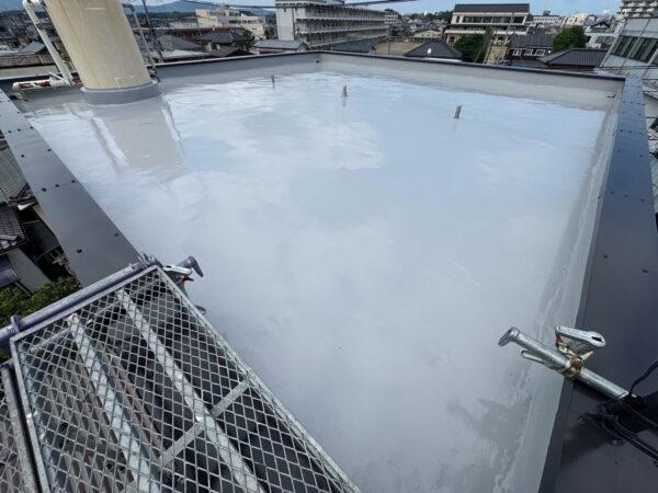 土浦市　ビル　雨漏れ修理（屋上防水）